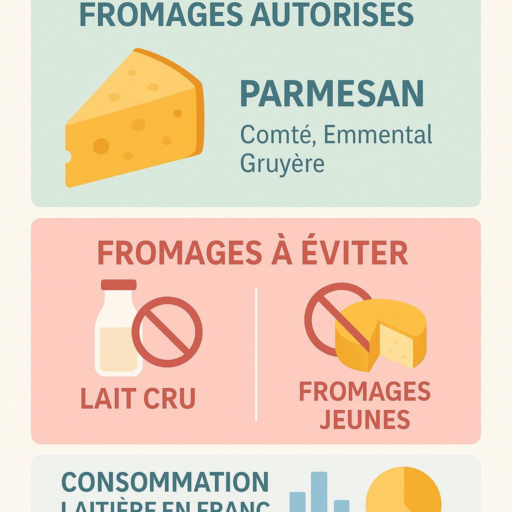 Quels fromages sont recommandés pour les femmes enceintes ?